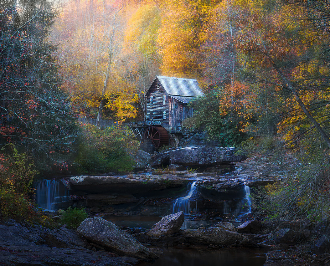 Solofuns Mill in Autumn