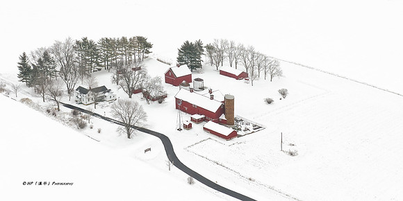Fallen Snow on Stellwagen Farm