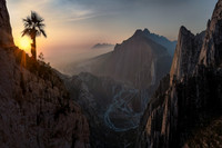 James Cai-Sunset in the Valley