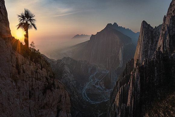 James Cai-Sunset in the Valley