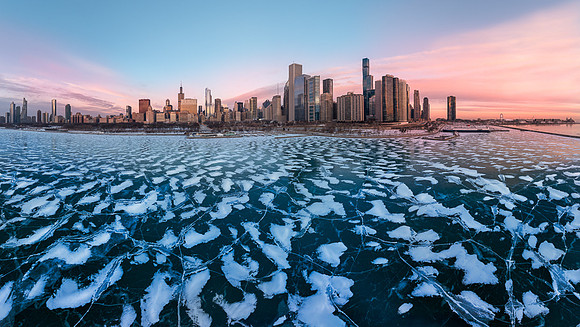 Jame Cai-The Frozen Lake and the Shoreline